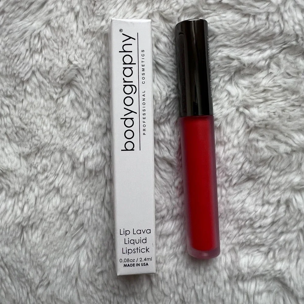 Bodyography Lip Lava Liquid Lipstick Thrill Seeker Matte 0.08oz New in Box